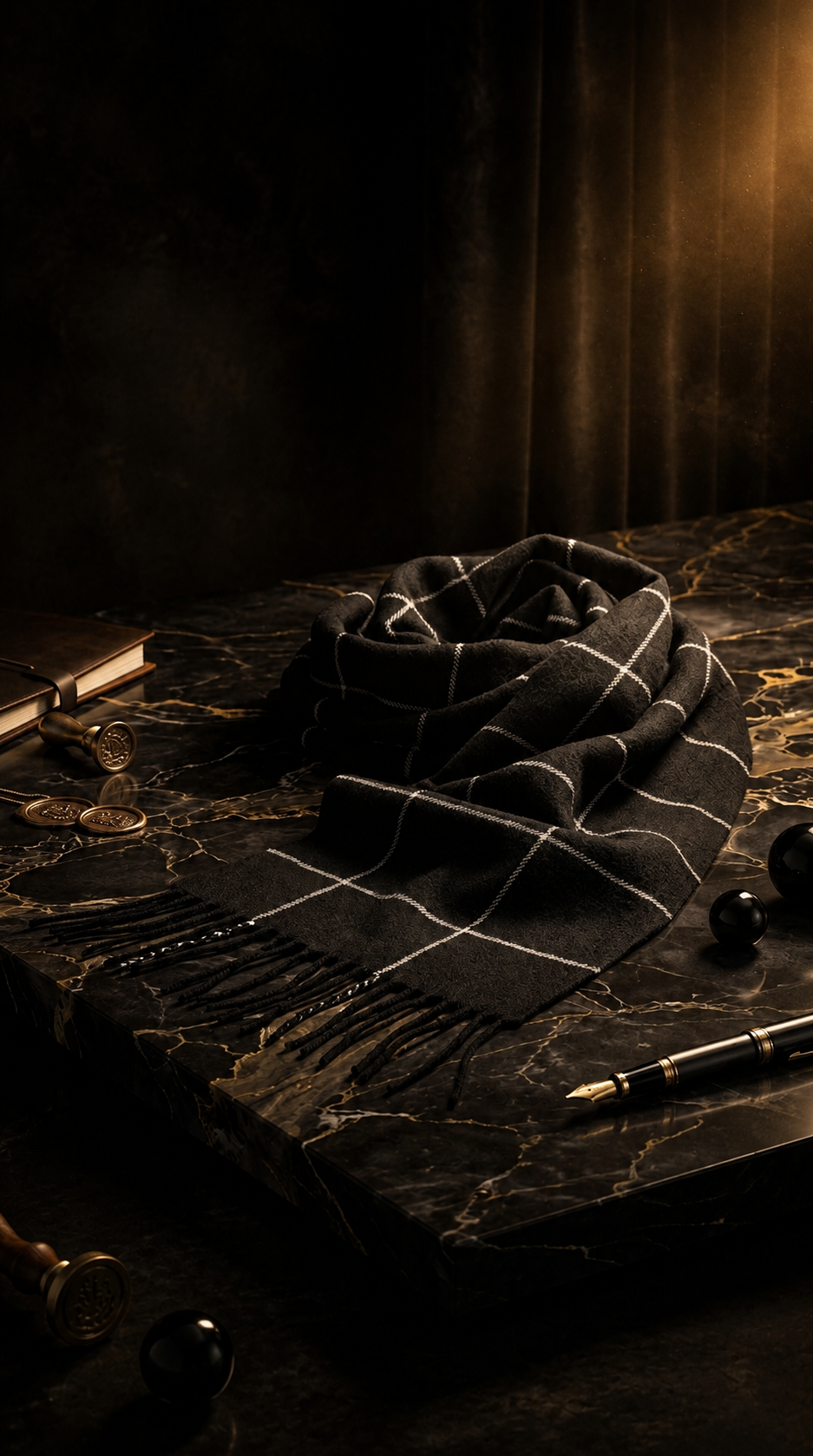 BOSKA luxury silk scarf