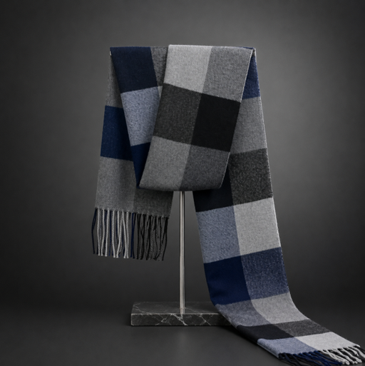 The Midnight Navy Scarf